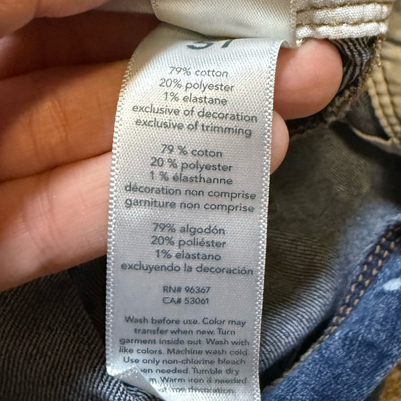 Vintage Oshkosh B'gosh Overalls Vestbak Denim Jeans Polka Dot Size 5T Boys Girls - Picture 9 of 9